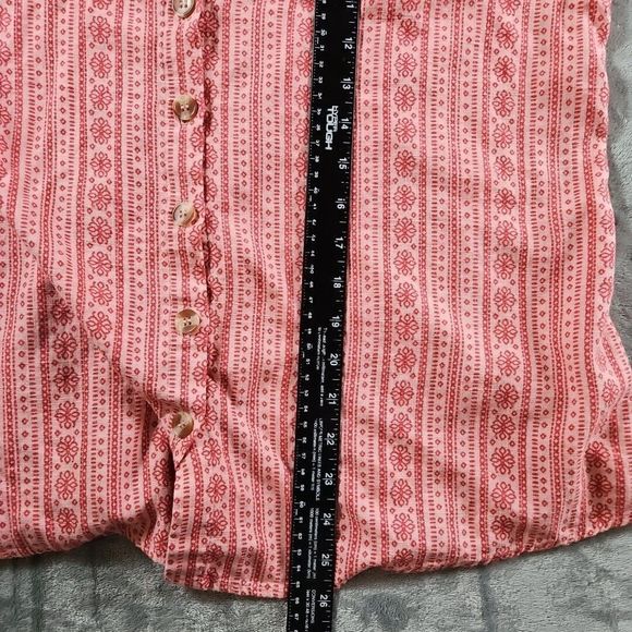 True Craft Women's Sz 0X Top pink sleeveless - Picture 5 of 9